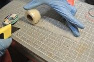 Encase Leads With Silicone Tape