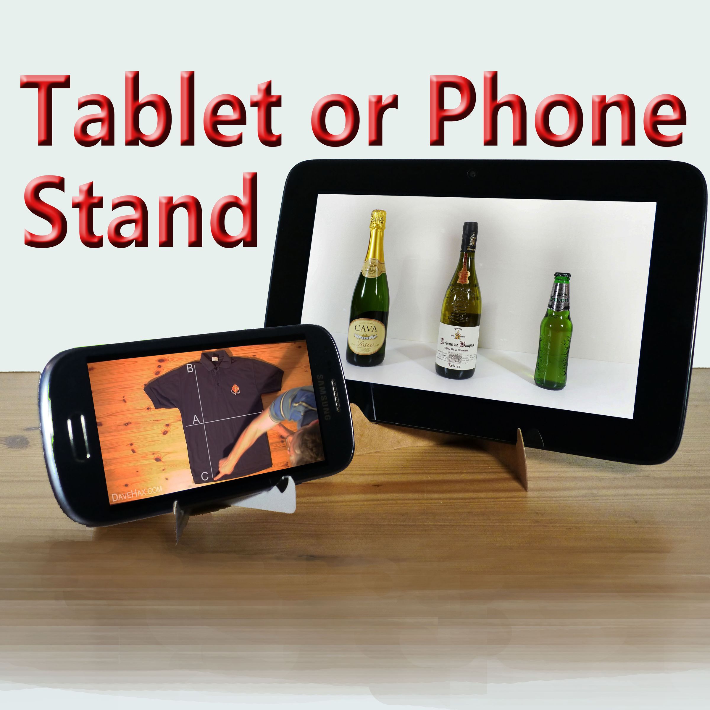 How to Make a Phone or Tablet Stand