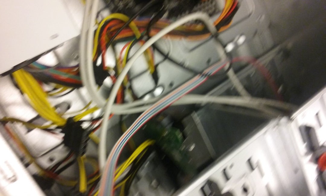 Step 7: Hard Drive and Connecting LED Cords