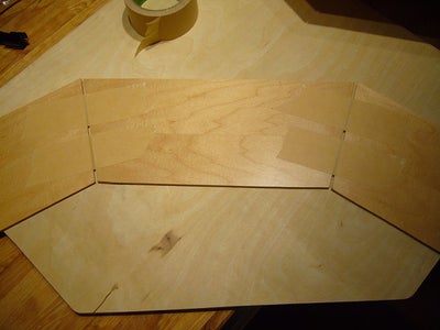 Glue the Canopies Onto the Shelf & Cap