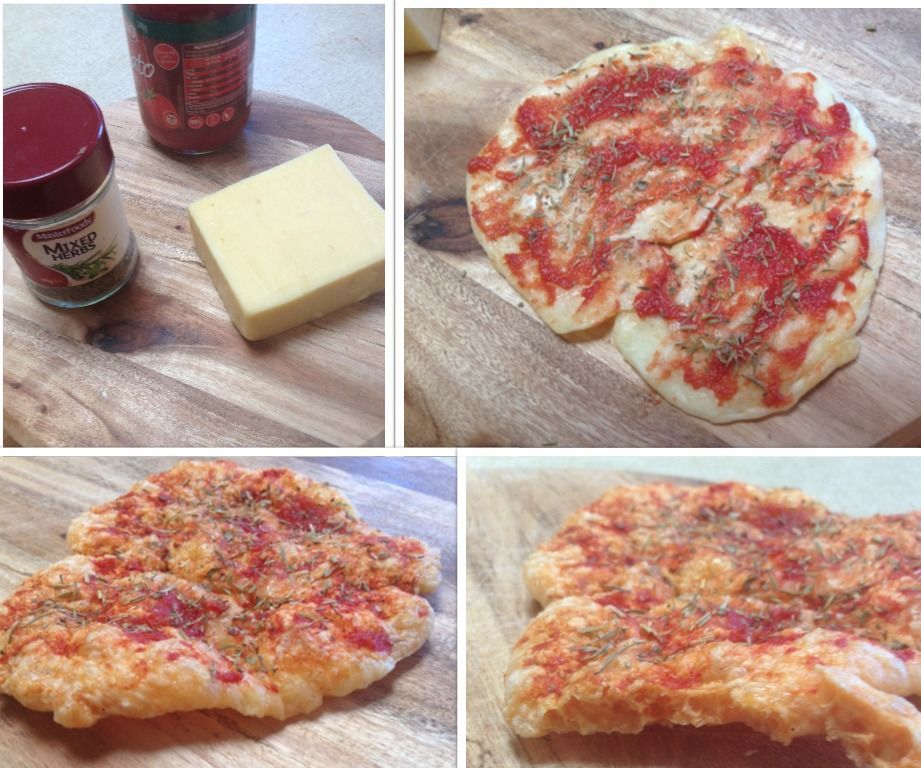 Crispy Cheese Base Microwave Pizza