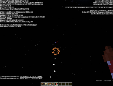 Crafting Our First Firework