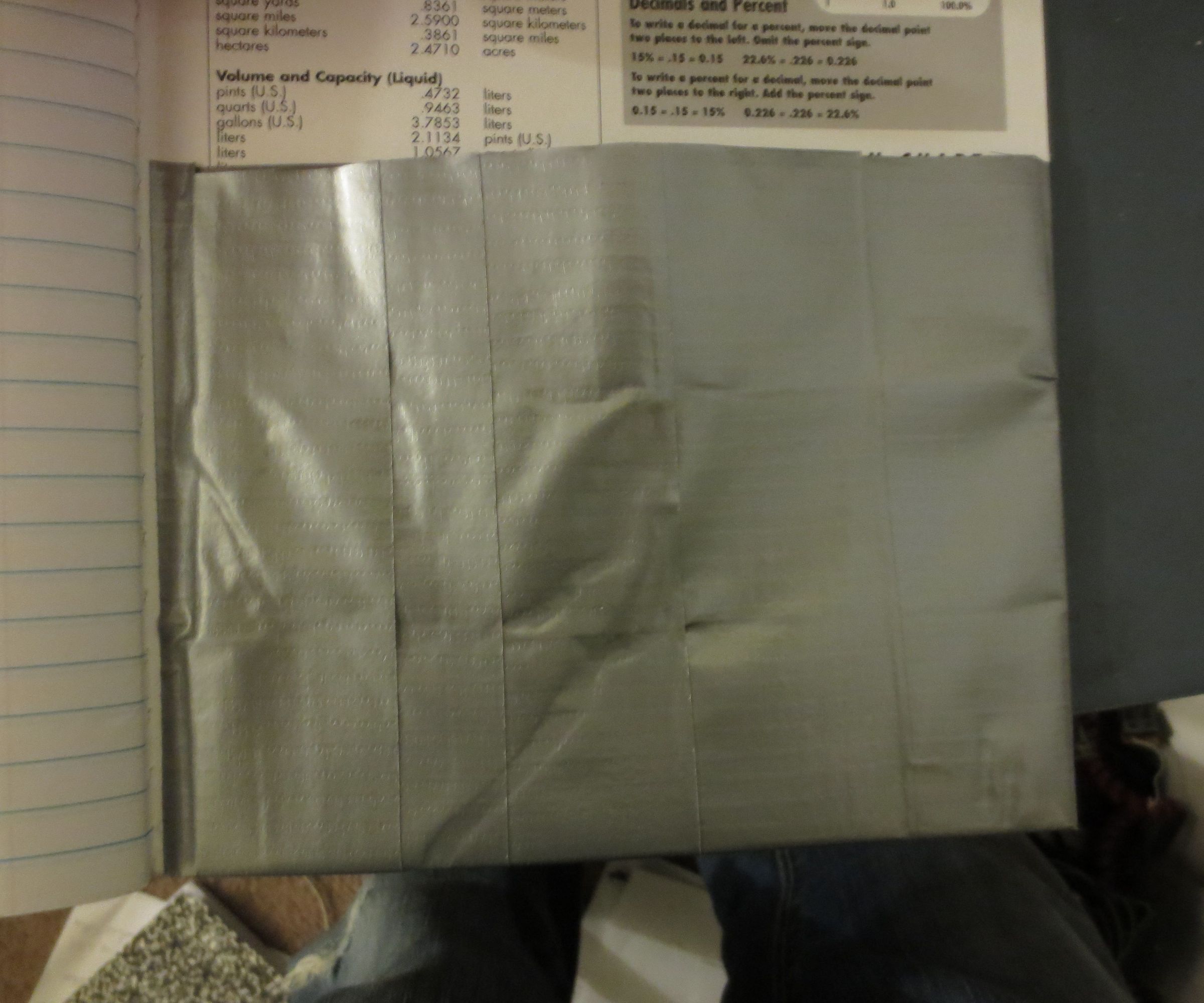 Duct Tape Pocket Folder