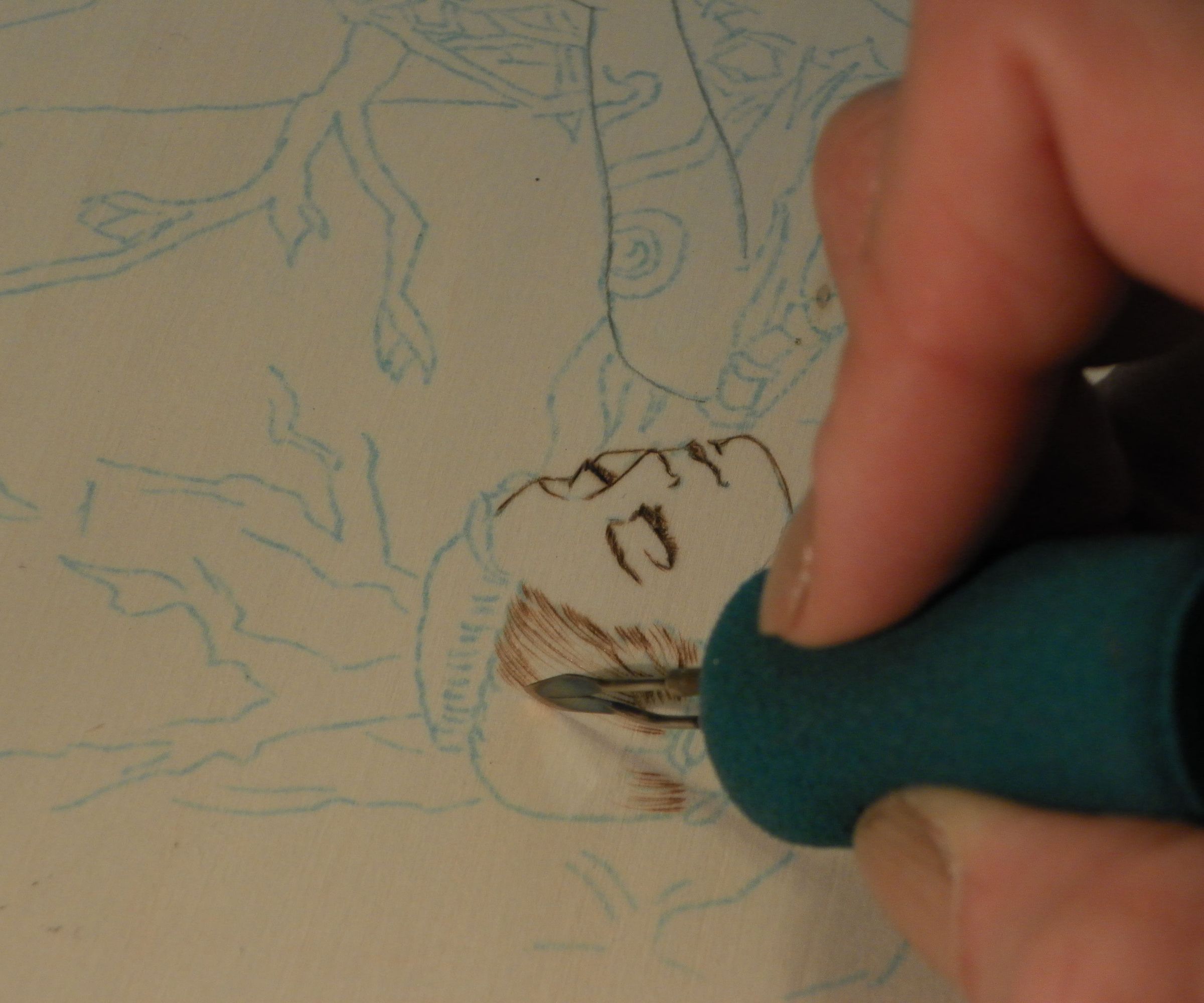 Pyrography: How to Burn Realistic Looking Hair