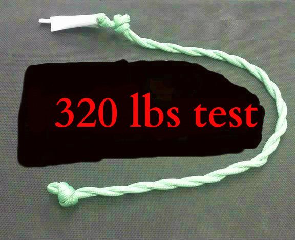 Double the Strength of Civilian Paracord (320 Lbs. Test)