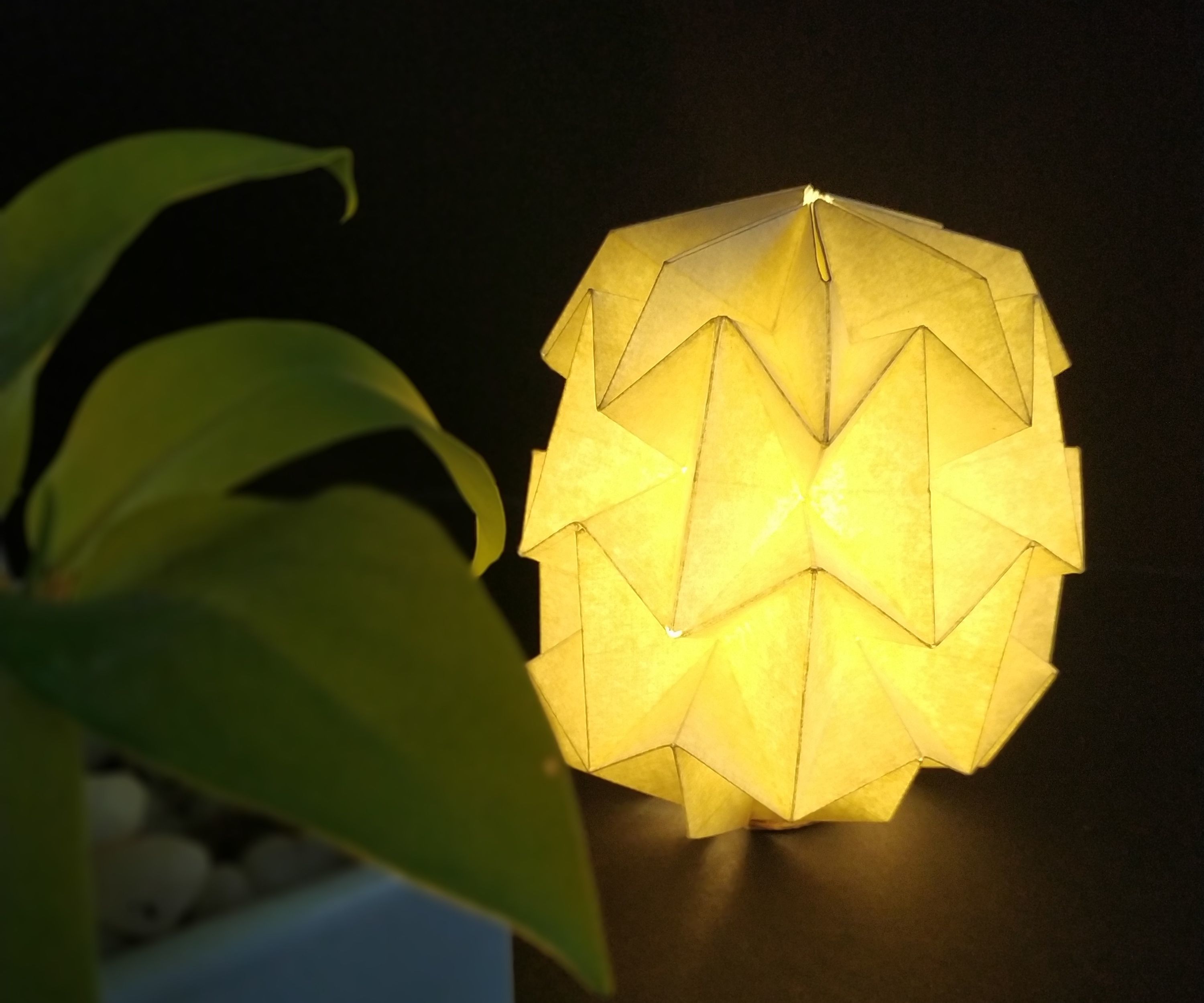 Origami Paper Lamp Shade