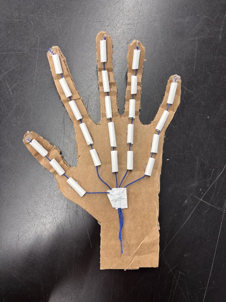 Paper Project Hand Easy Cardboard Prototype of a Movable Hand : 5 Steps - Instructables