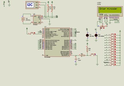 Electronic Security System With RTC and User Define Pin Code : 7 Steps ...