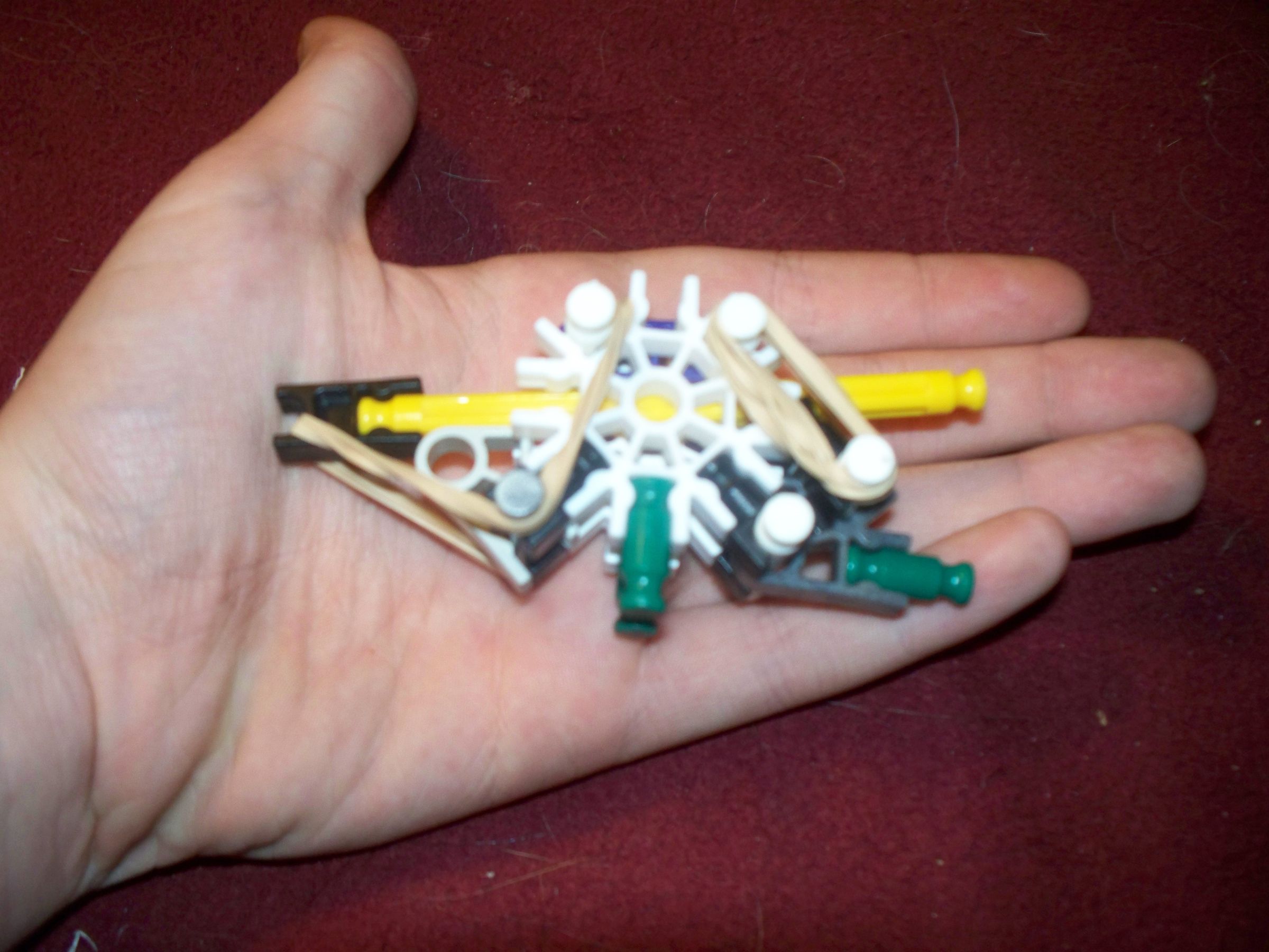 THE GERM a Very Small True Trig Knexpistol With Mag!
