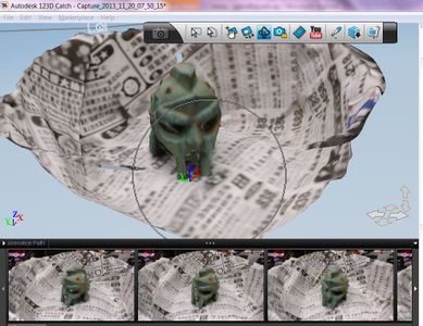 Part 4: Upload Pictures to 123D Catch