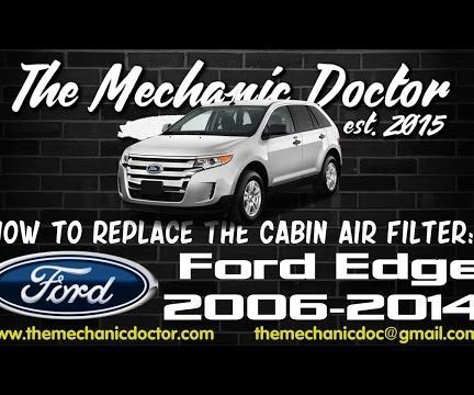 How to Replace the Cabin Air Filter : Ford Edge 2006-2014 