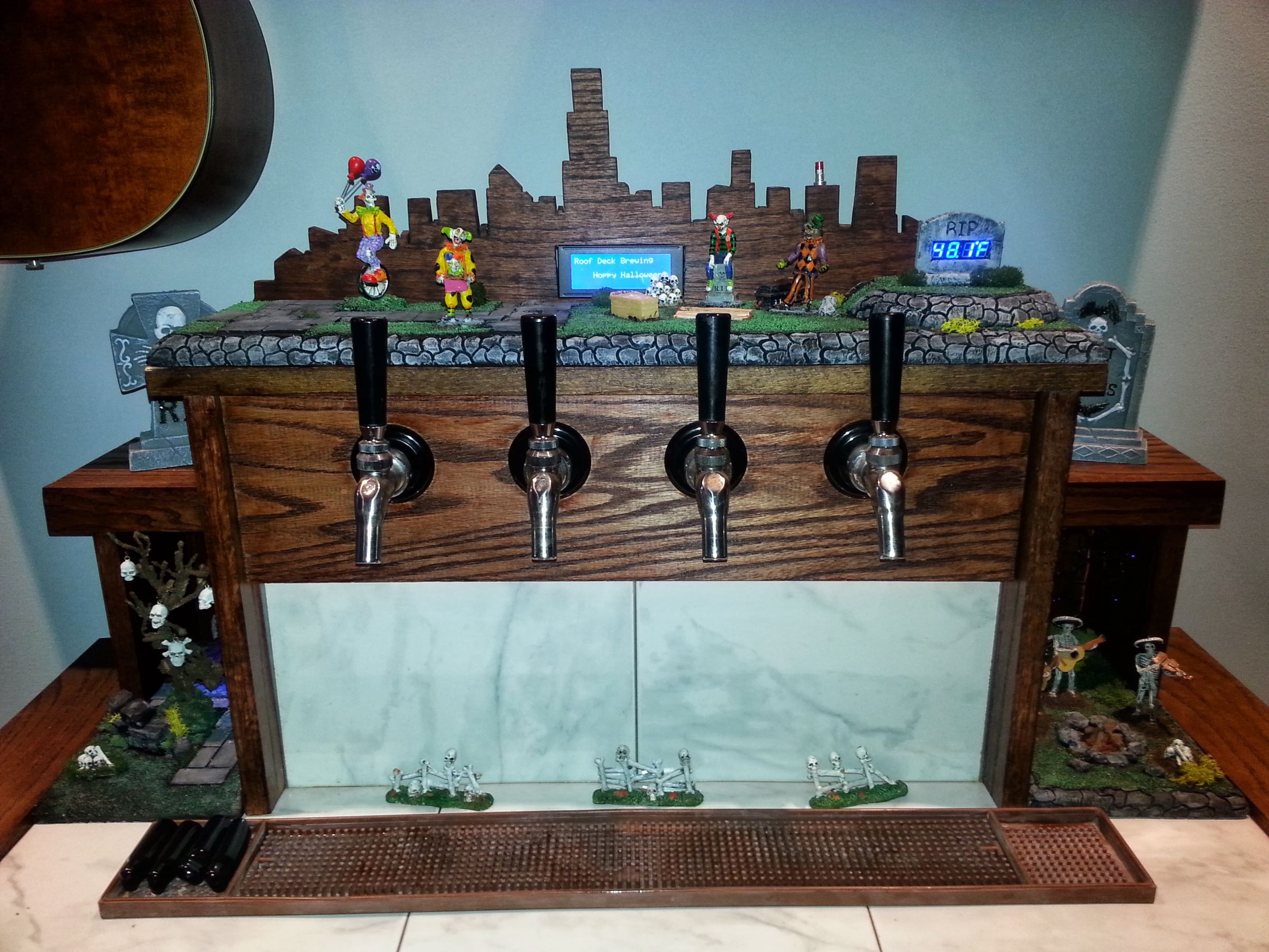 Halloween Miniature Scene