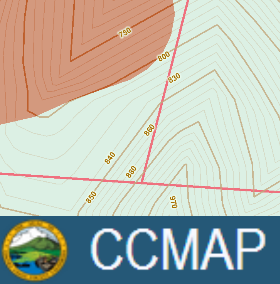 Make a Scaled Site Plan From the Contra Costa County GIS Website