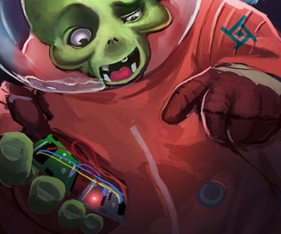 Arduino Zombie Detector Game