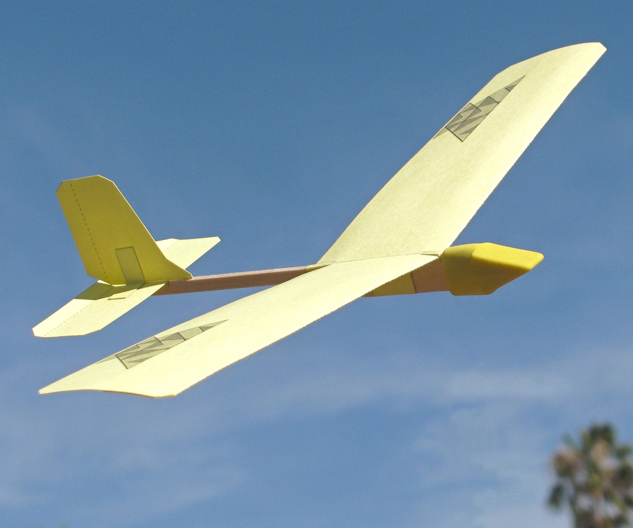 Pencil Eraser Popsicle Plane