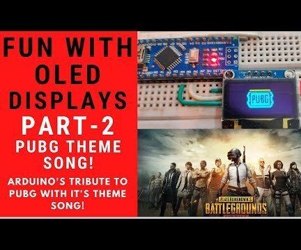 PUBG Theme Song+Animation With Arduino! 
