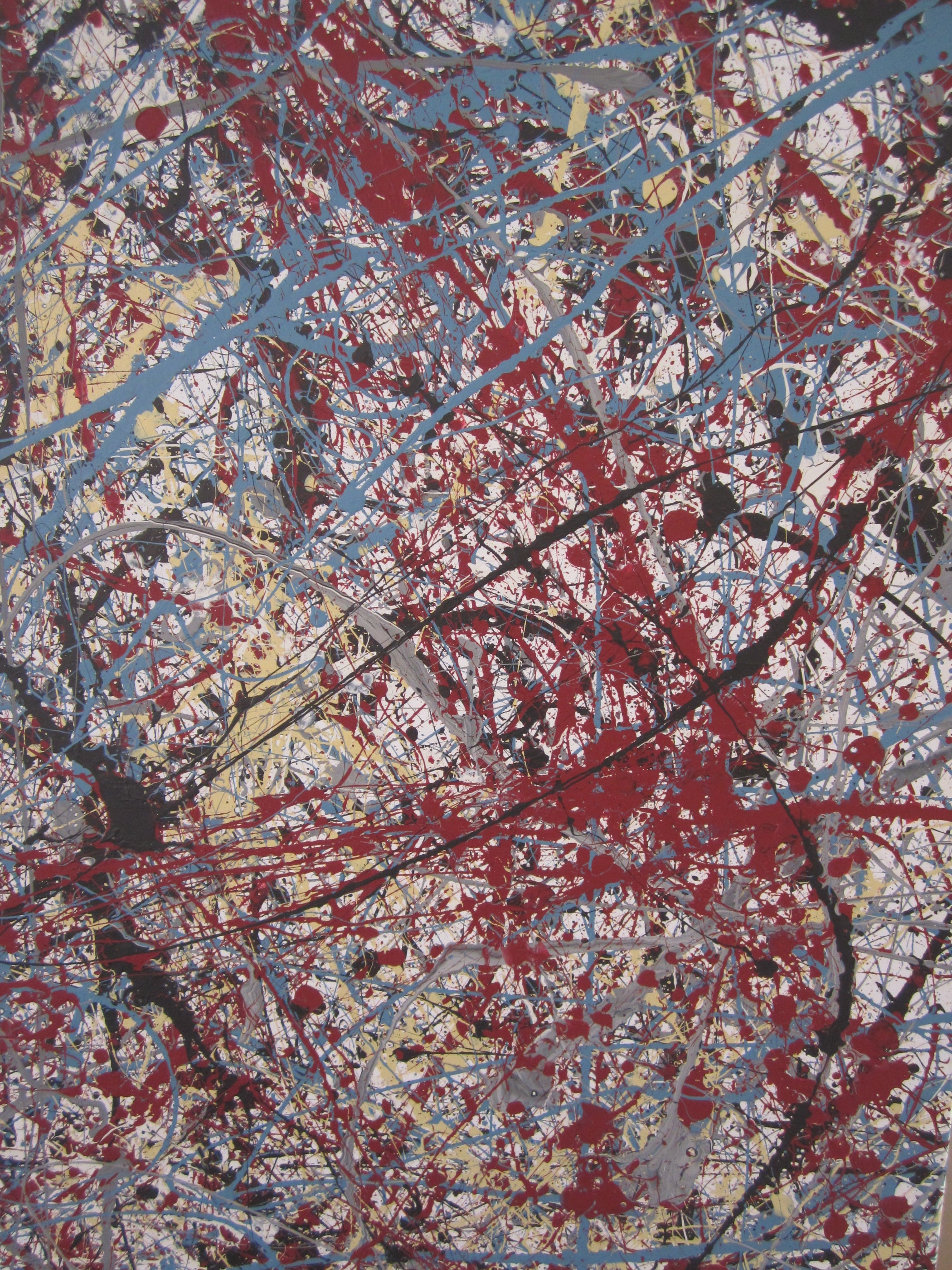 Make a Jackson Pollock Style Canvas Painting - Instructables