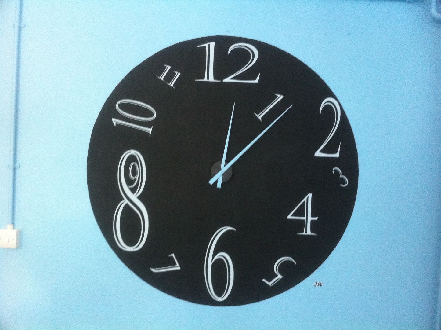 Painted Wall Clocks Instructables