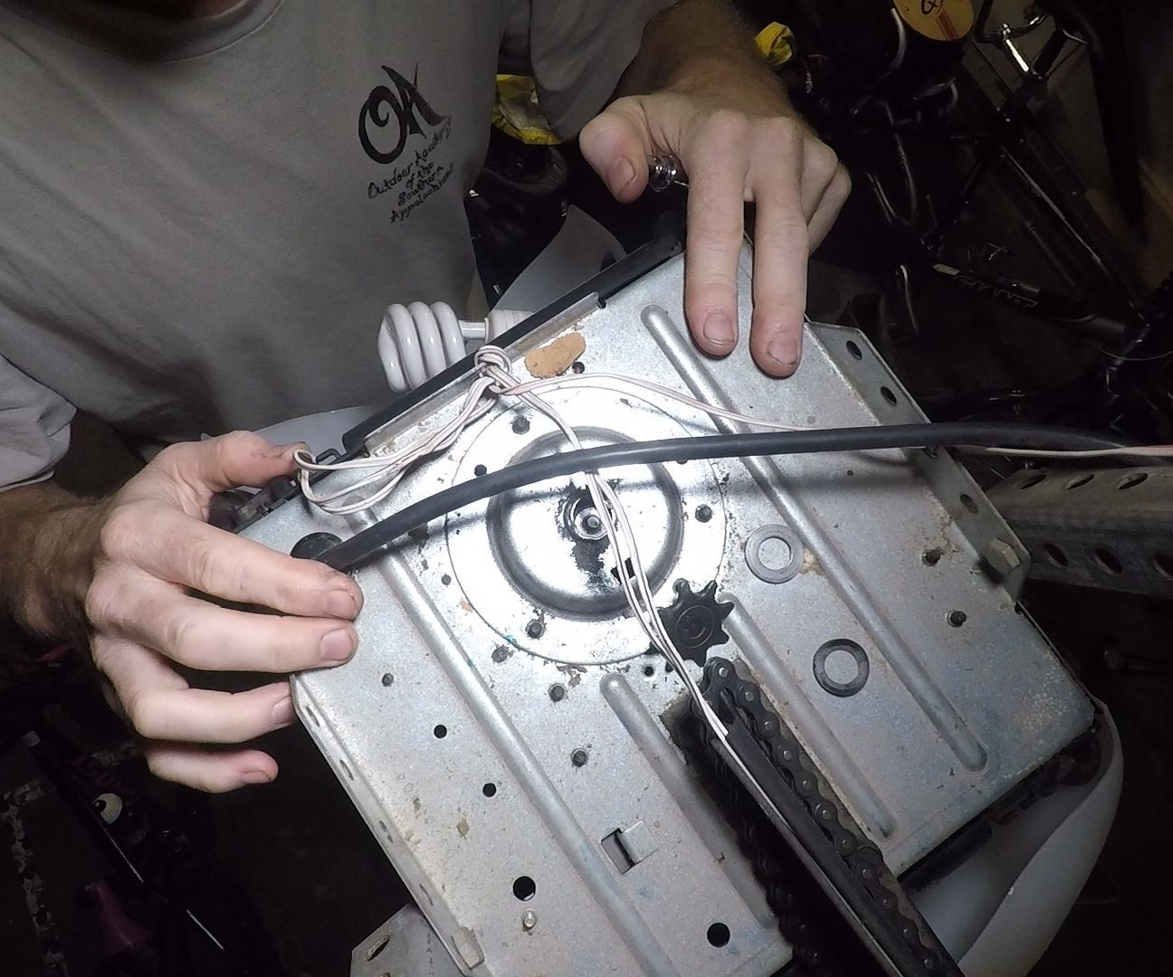 Replacing a Garage Door Opener Chain Drive Module