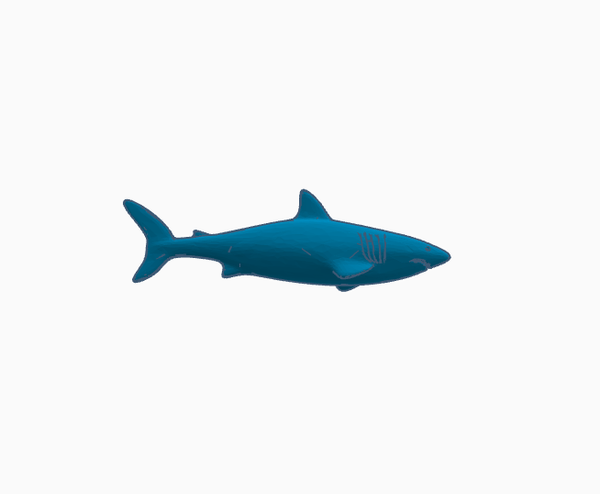 3D Printable Shark
