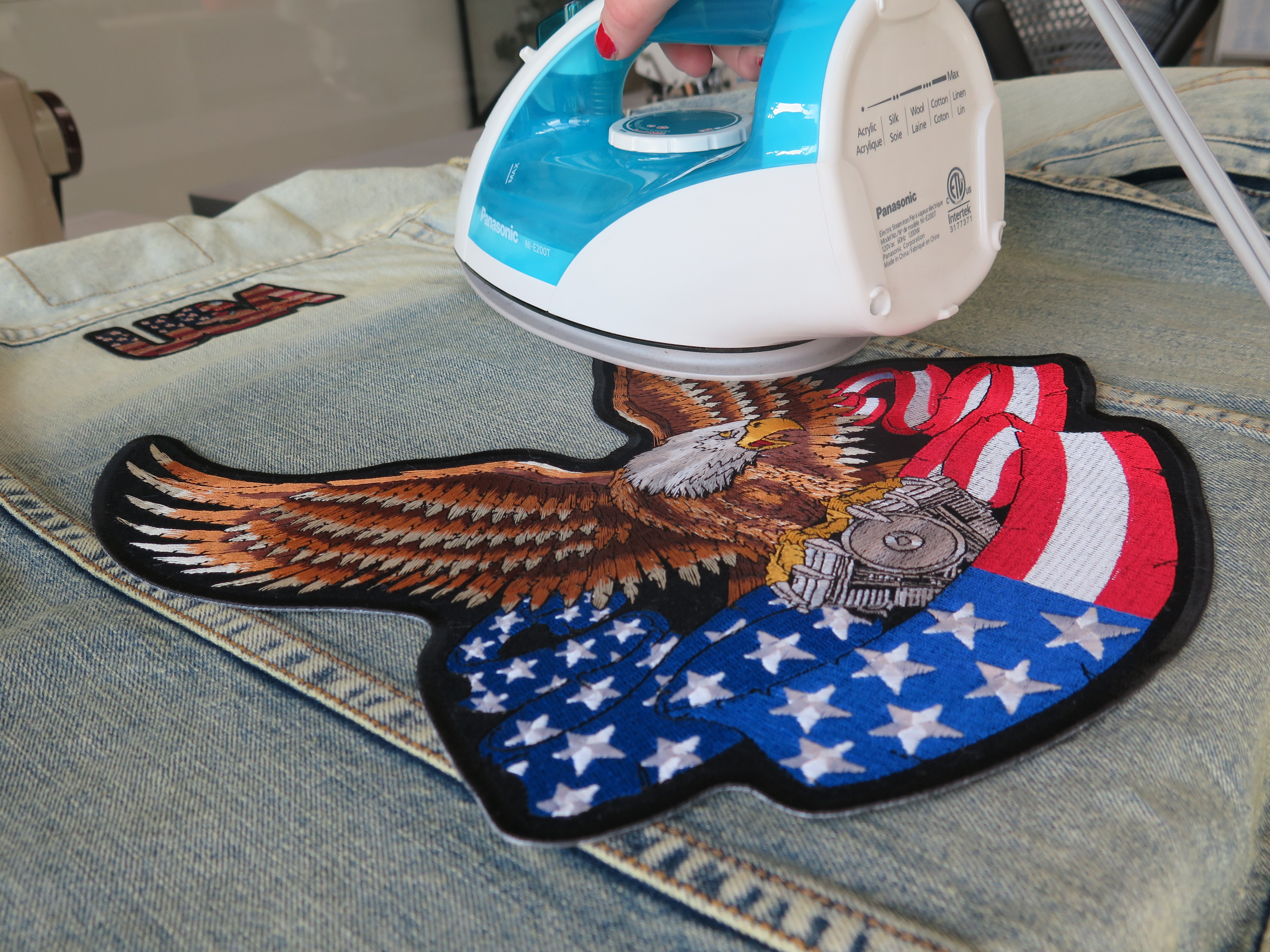 Sew a Patch on a Jacket 3 Steps (with Pictures) Instructables