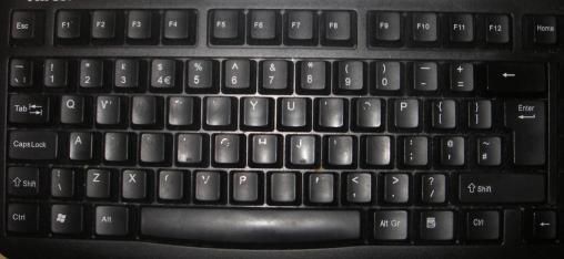Replace Letters (or Make Bigger Letters) on Computer Keyboard : 3 Steps ...