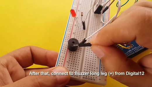 Arduino - Buzzer With LDR and LED : 5 Steps (with Pictures) - Instructables