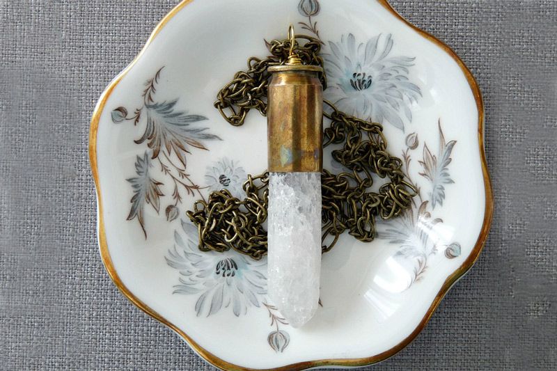 Fascinating Jewelry Making Craft- DIY Bullet Necklace
