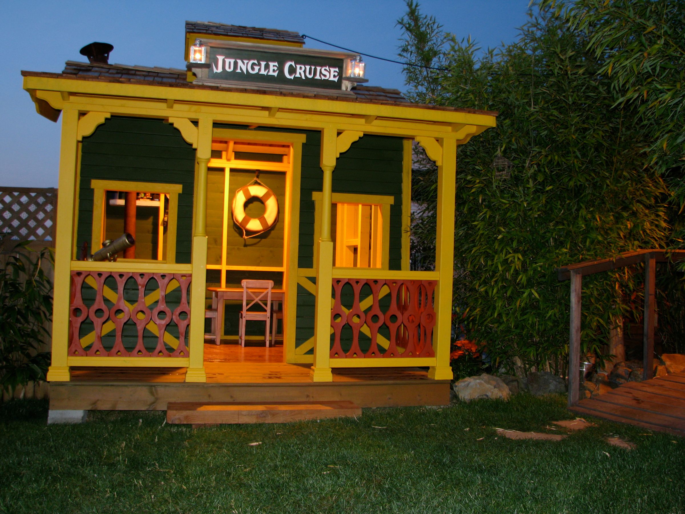 A "Jungle Cruise" Playhouse *updated