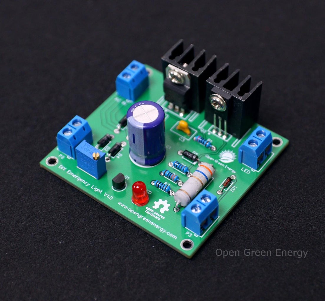 How to Make an Emergency Light : 12 Steps (with Pictures) Circuit Diagram