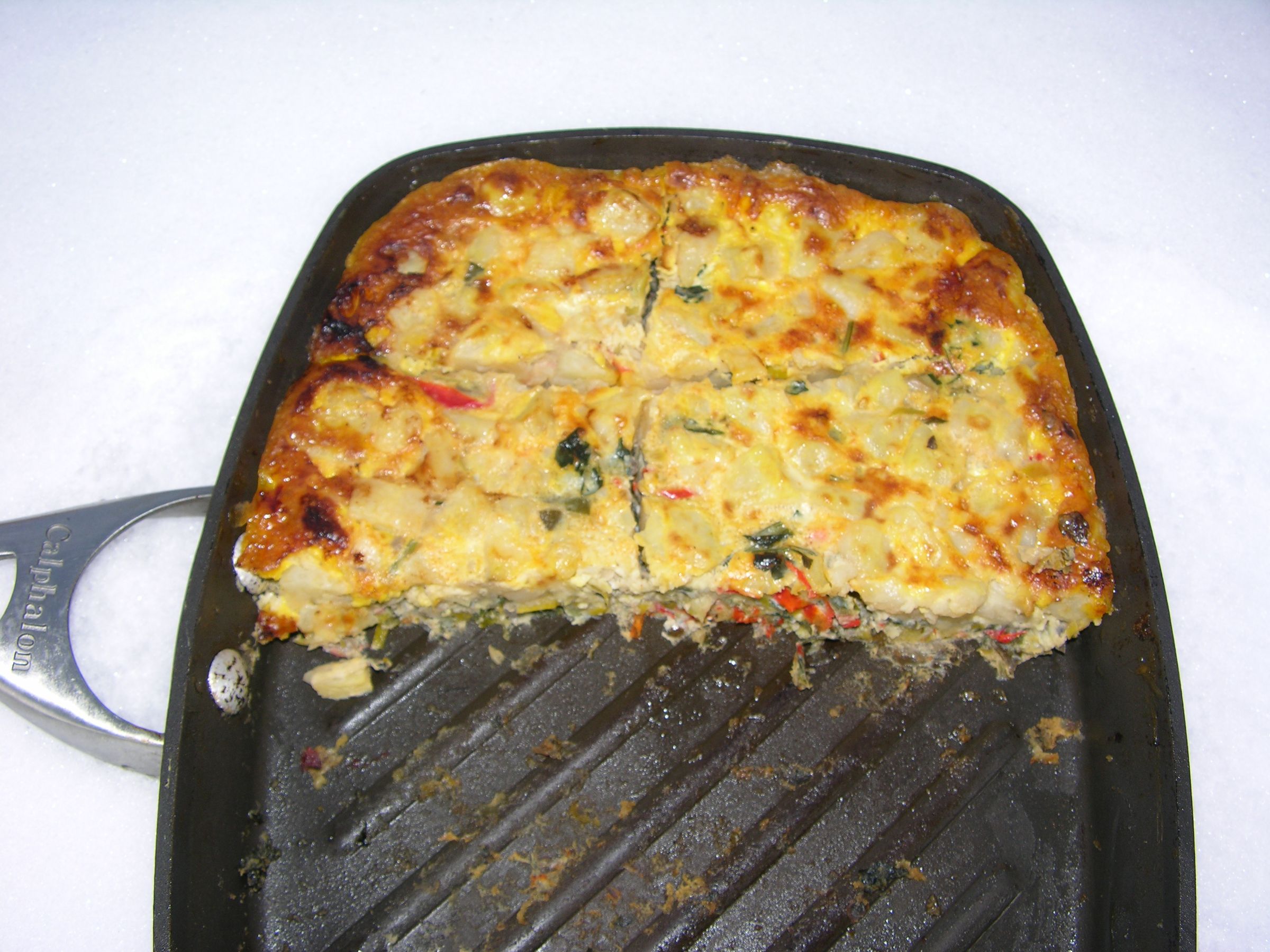 Leek Potato Egg Pie 11 Steps Instructables