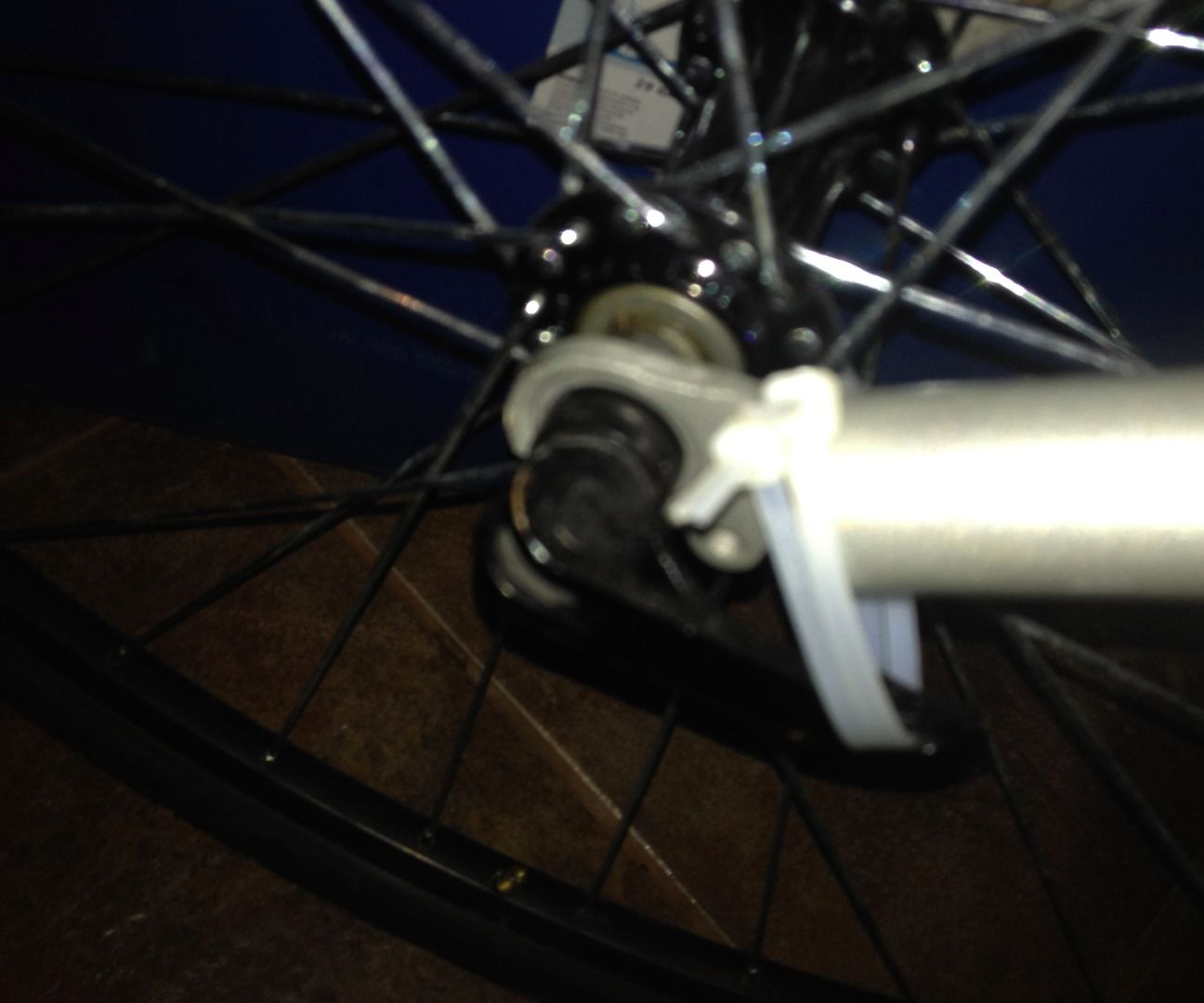 Zip Tie Bike Theft Prevention Device