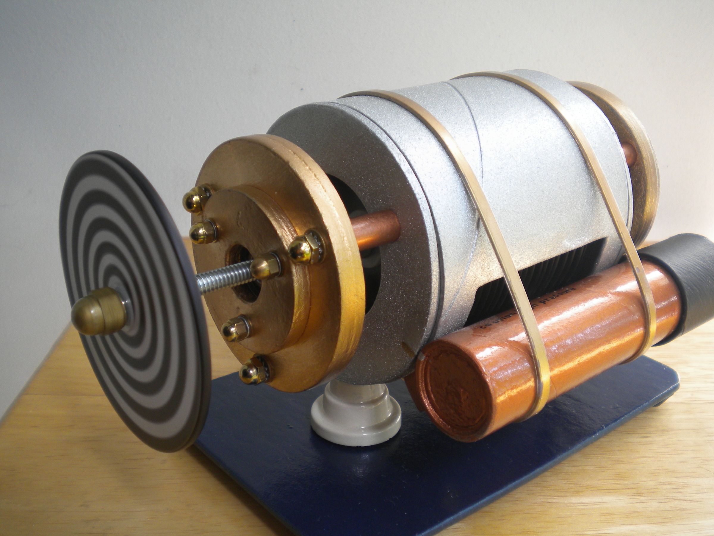 Faux Metal Tesla Turbine