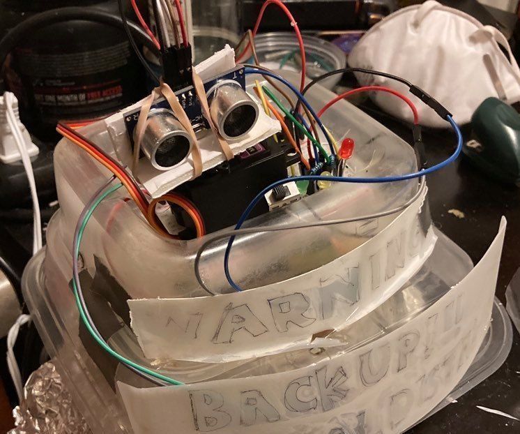 Automated Social Distancing Tin Foil Hat