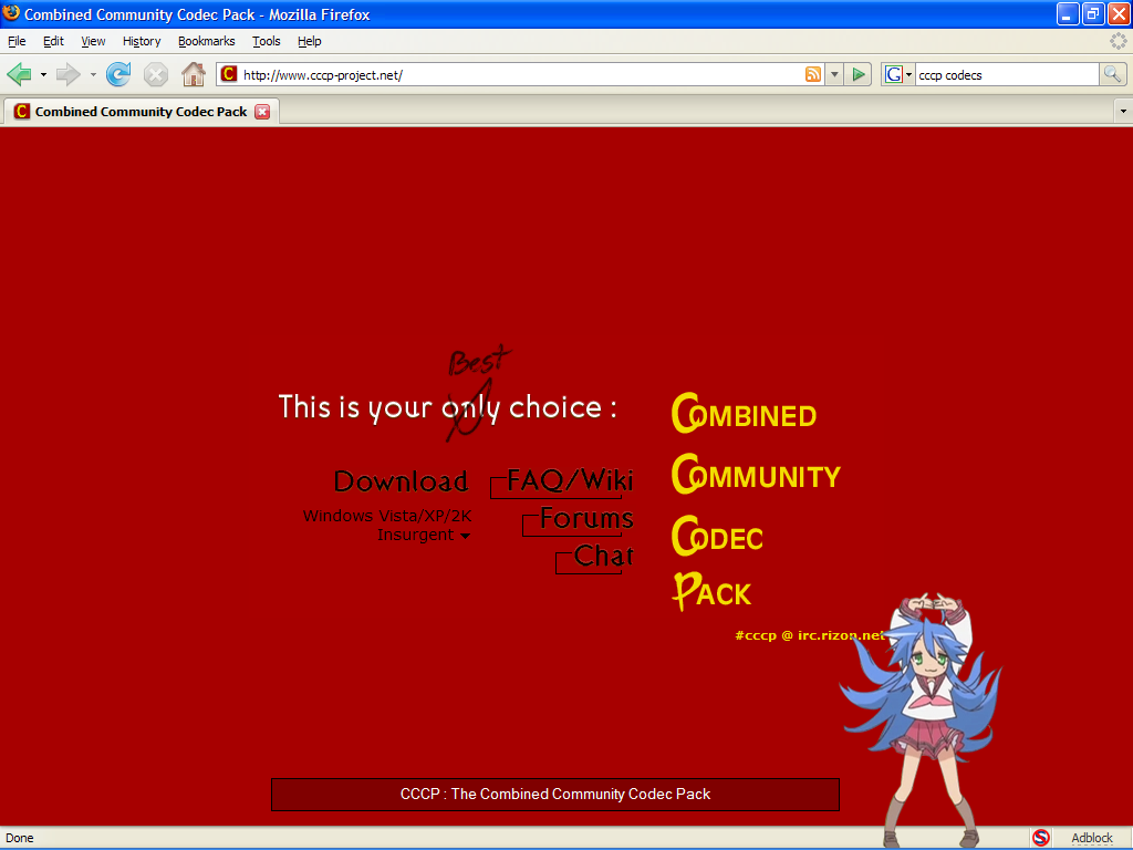 Next You Need the Codecs