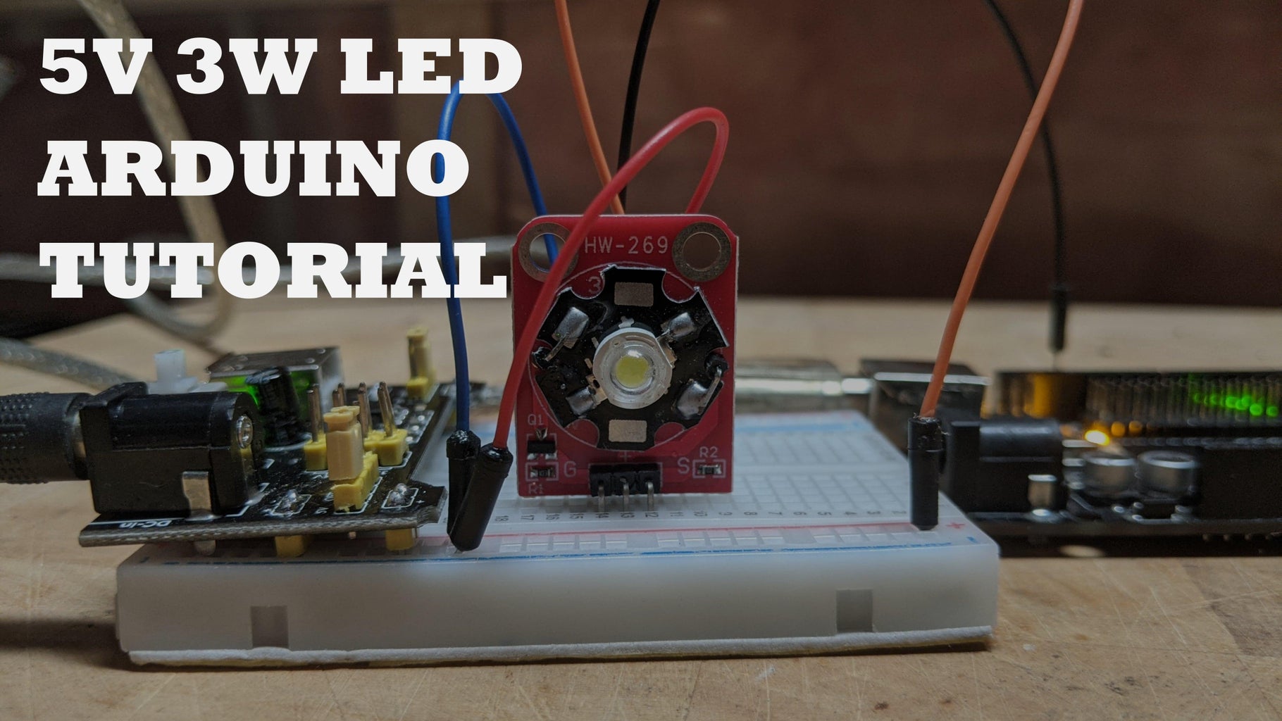 5V 3W White LED Module Usage Guide : 4 Steps - Instructables