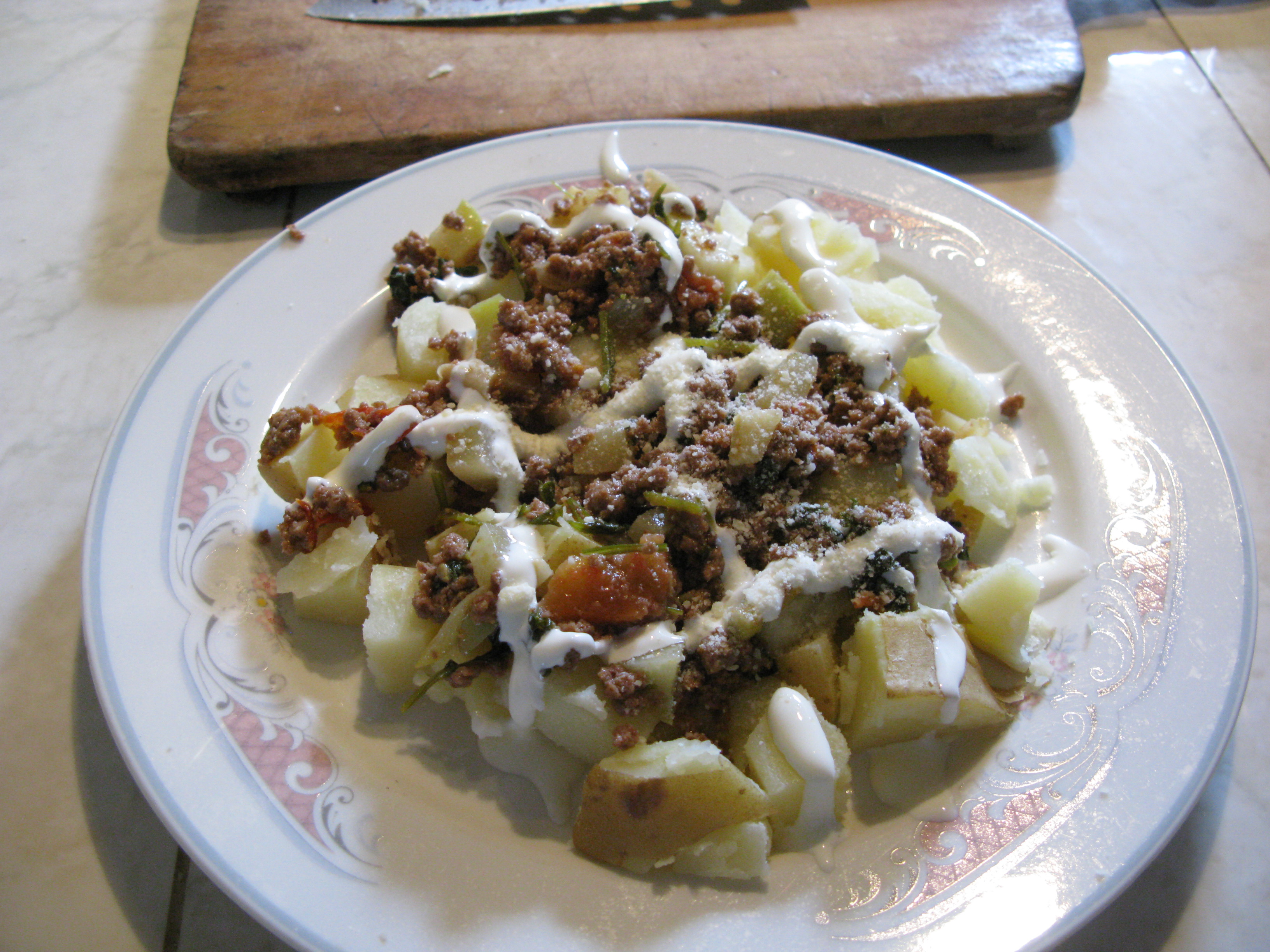 Gourmet Microwave Potato