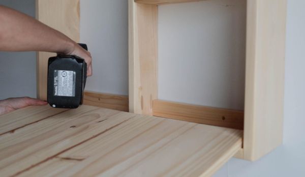 Install The Table Hidden DIY Fold Down Wall Table! : 6 Steps (with Pictures) - Instructables