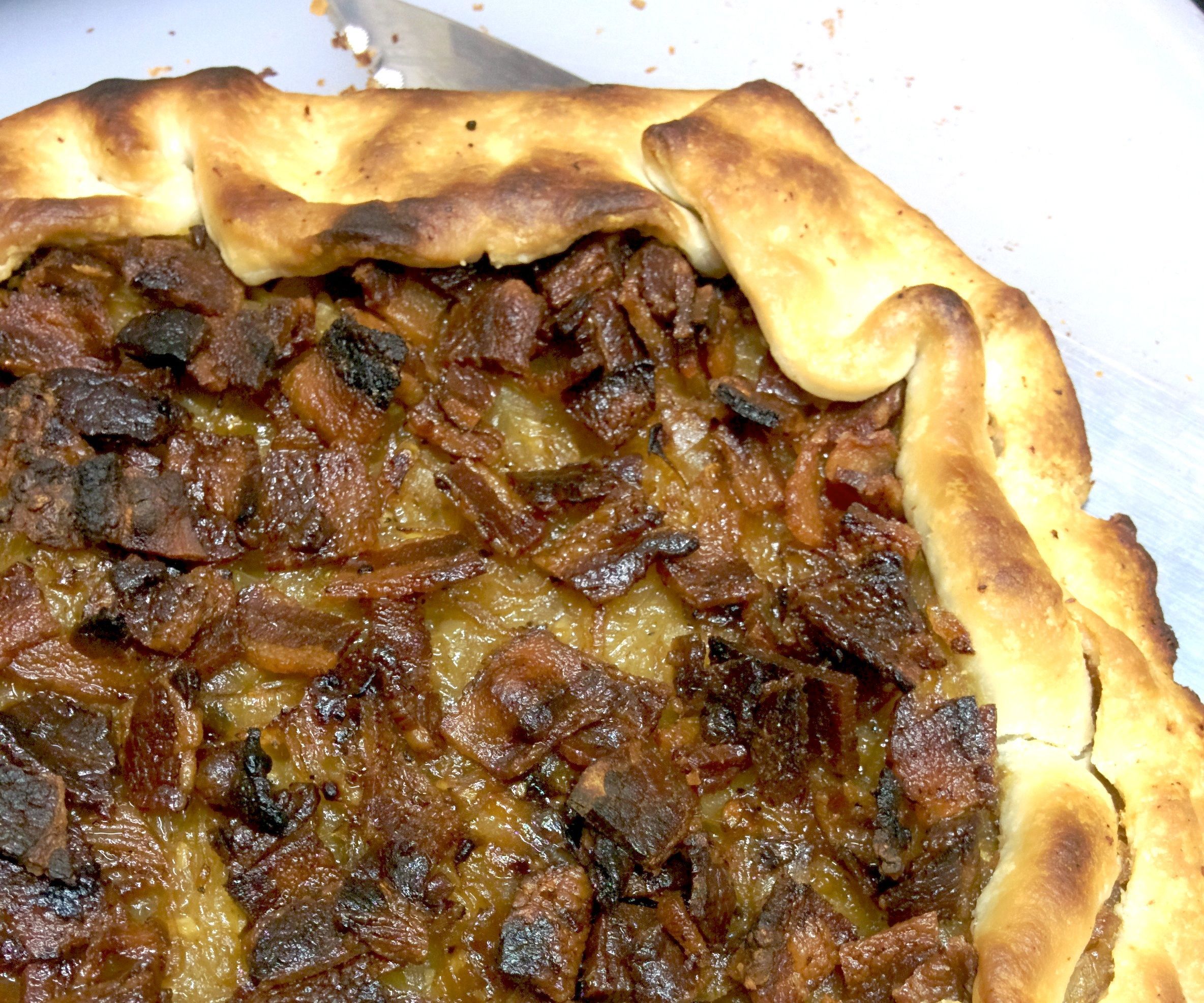 Bacon Onion Tart