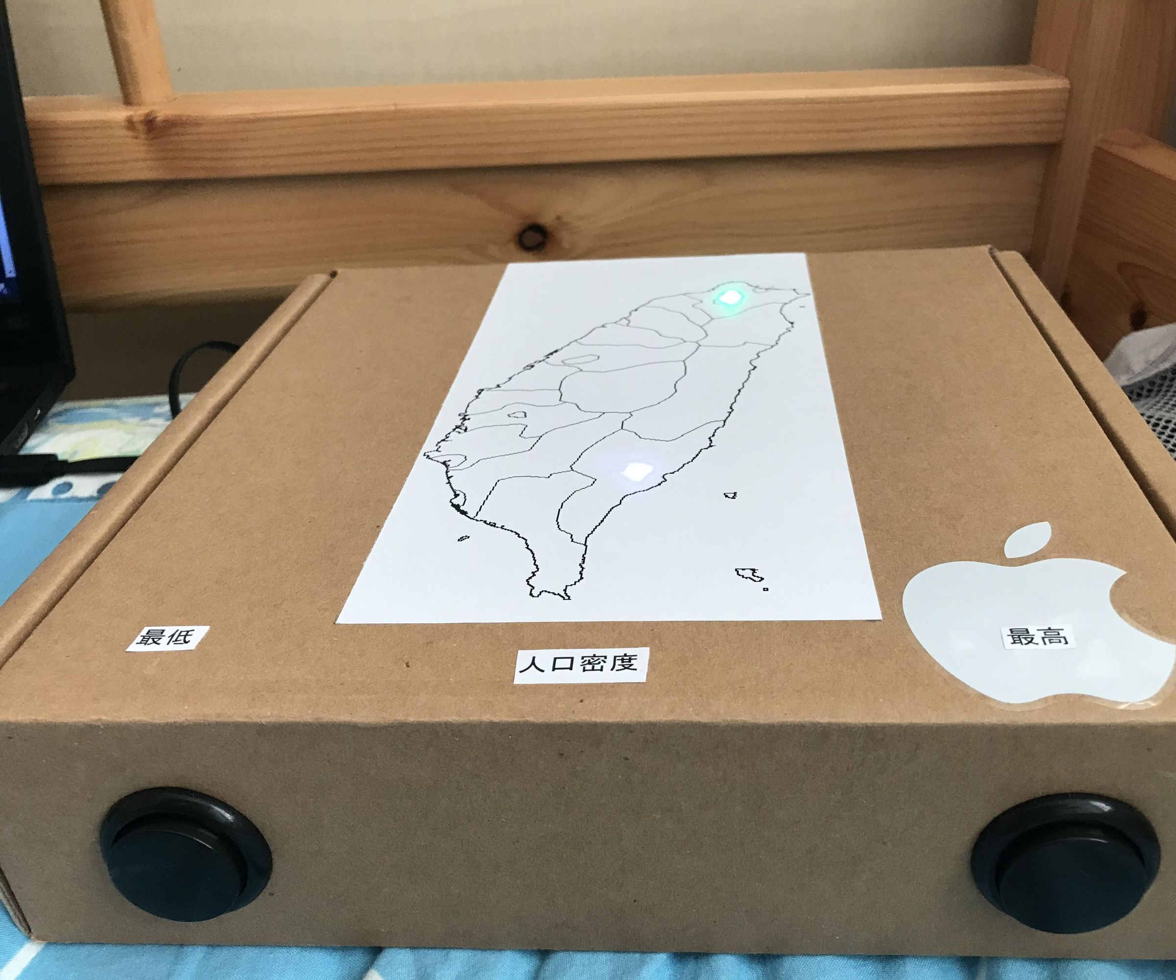 Taiwan Population Density Learning Machine