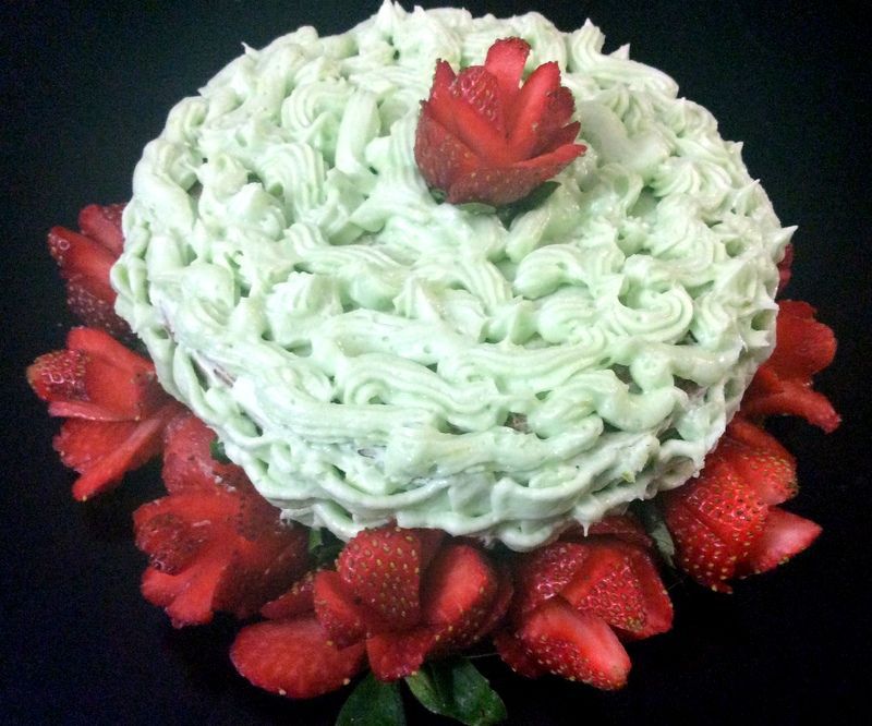 Basket Weave Honey Cake