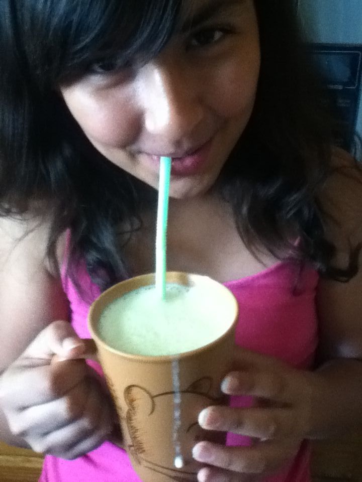 A Super-yummy Mango Milkshake