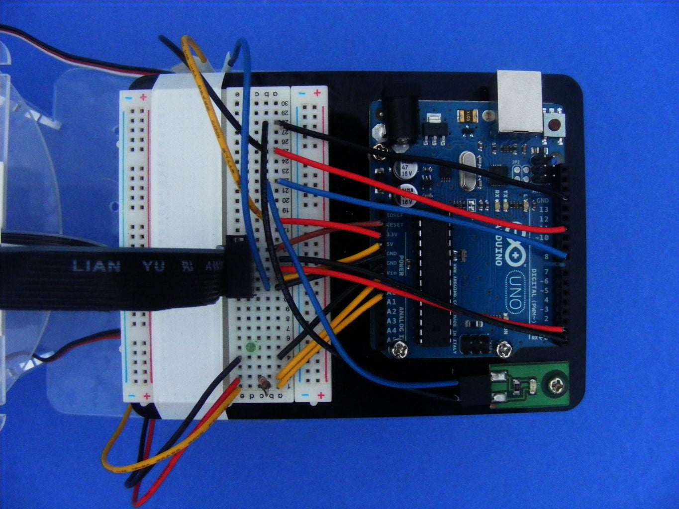 Arduino Robotic Arm and Monitoring With Processing