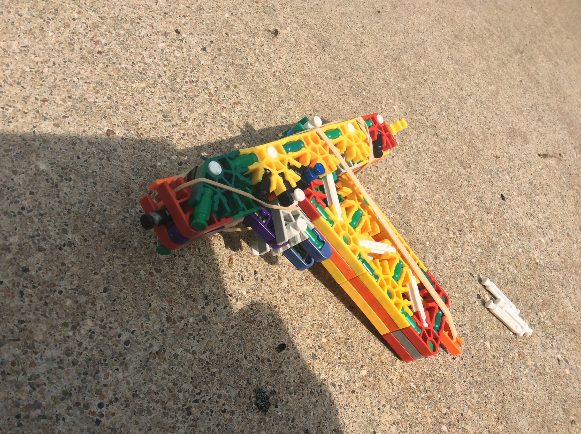 Very Basic Handle-Fed Pistol