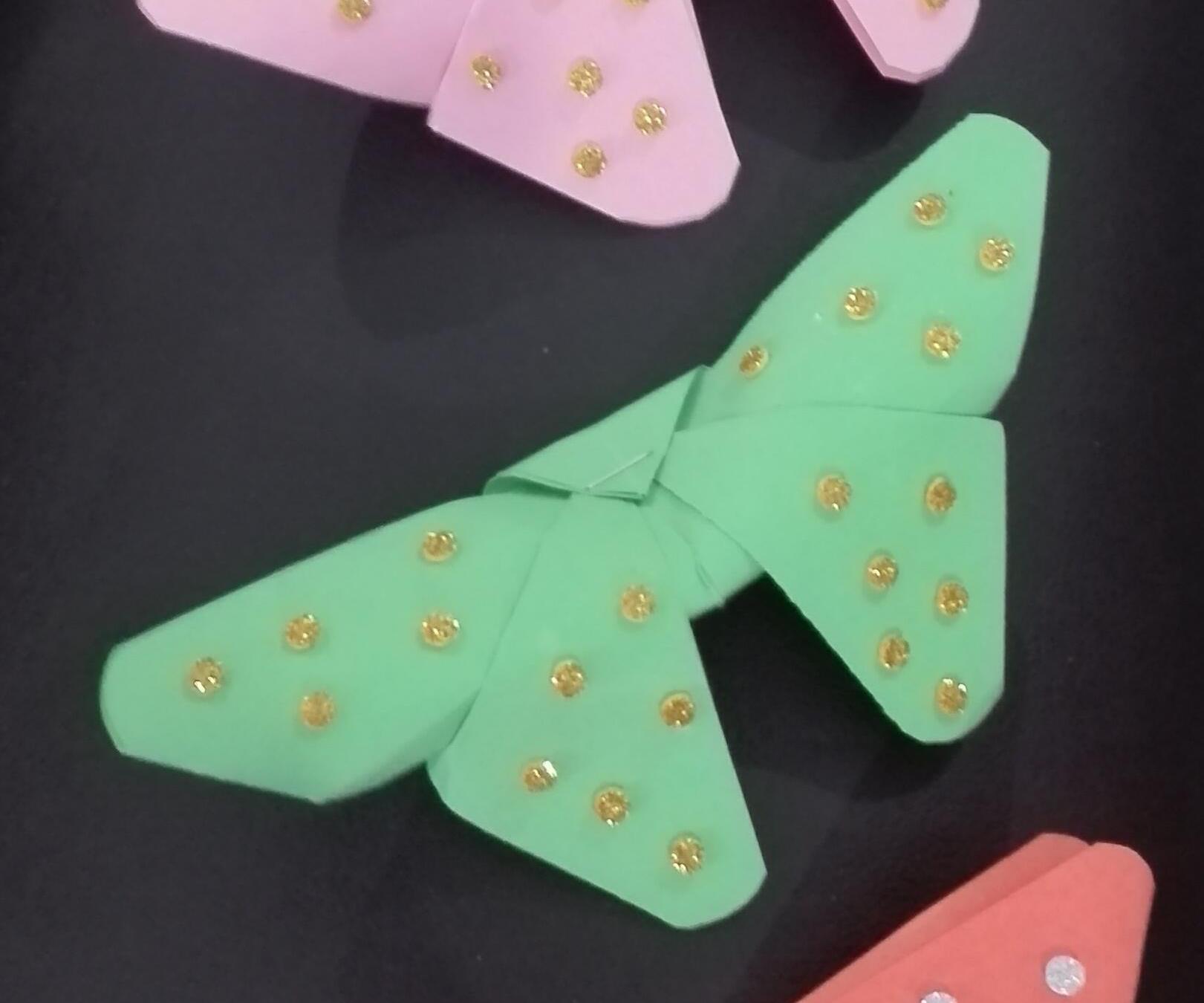 How to Make DIY 3D Butterfly 