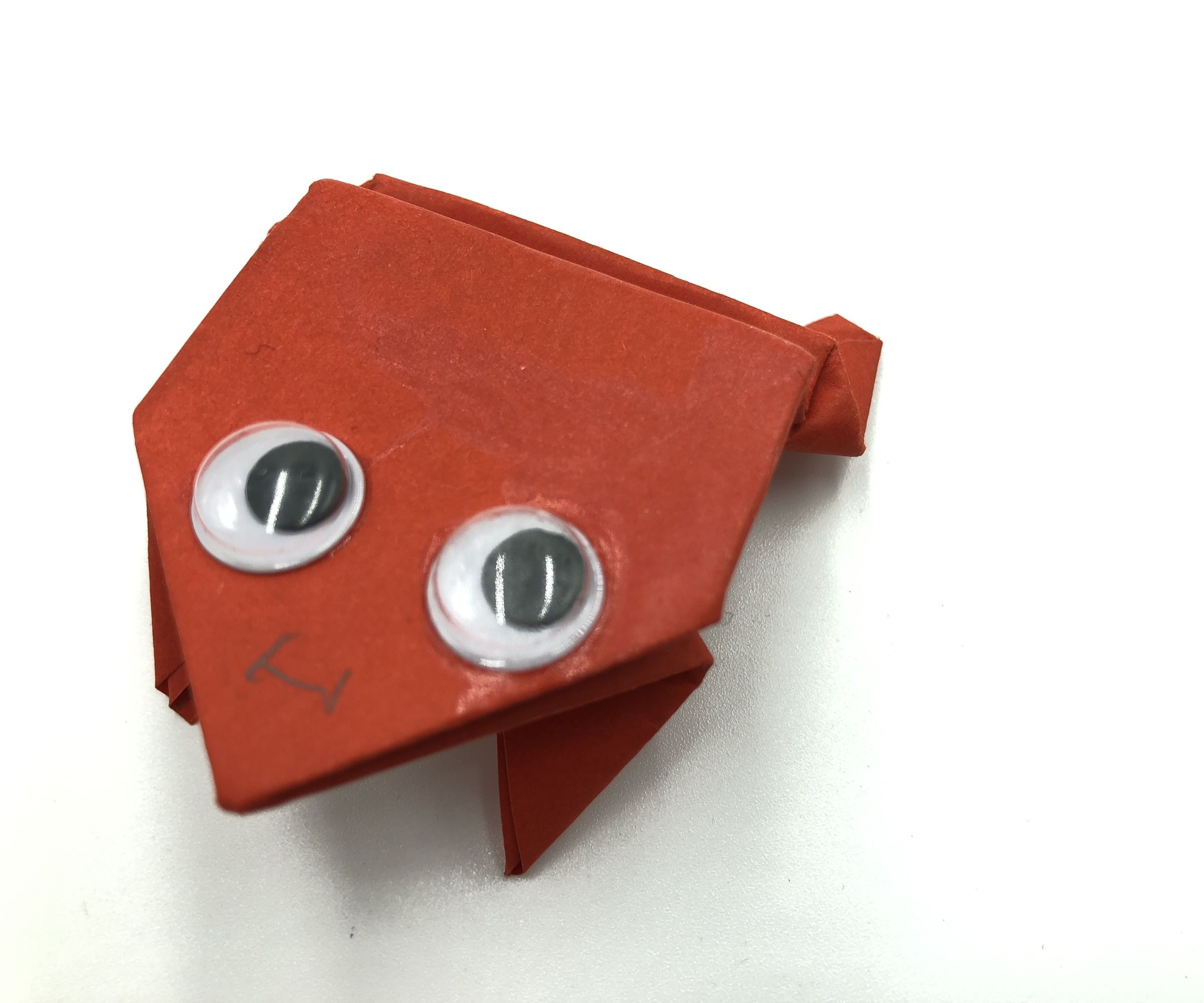 Rana De Papel Origami - Origami Frog