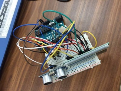 Measuring Distance and Showing It on LCD Screen Using Arduino