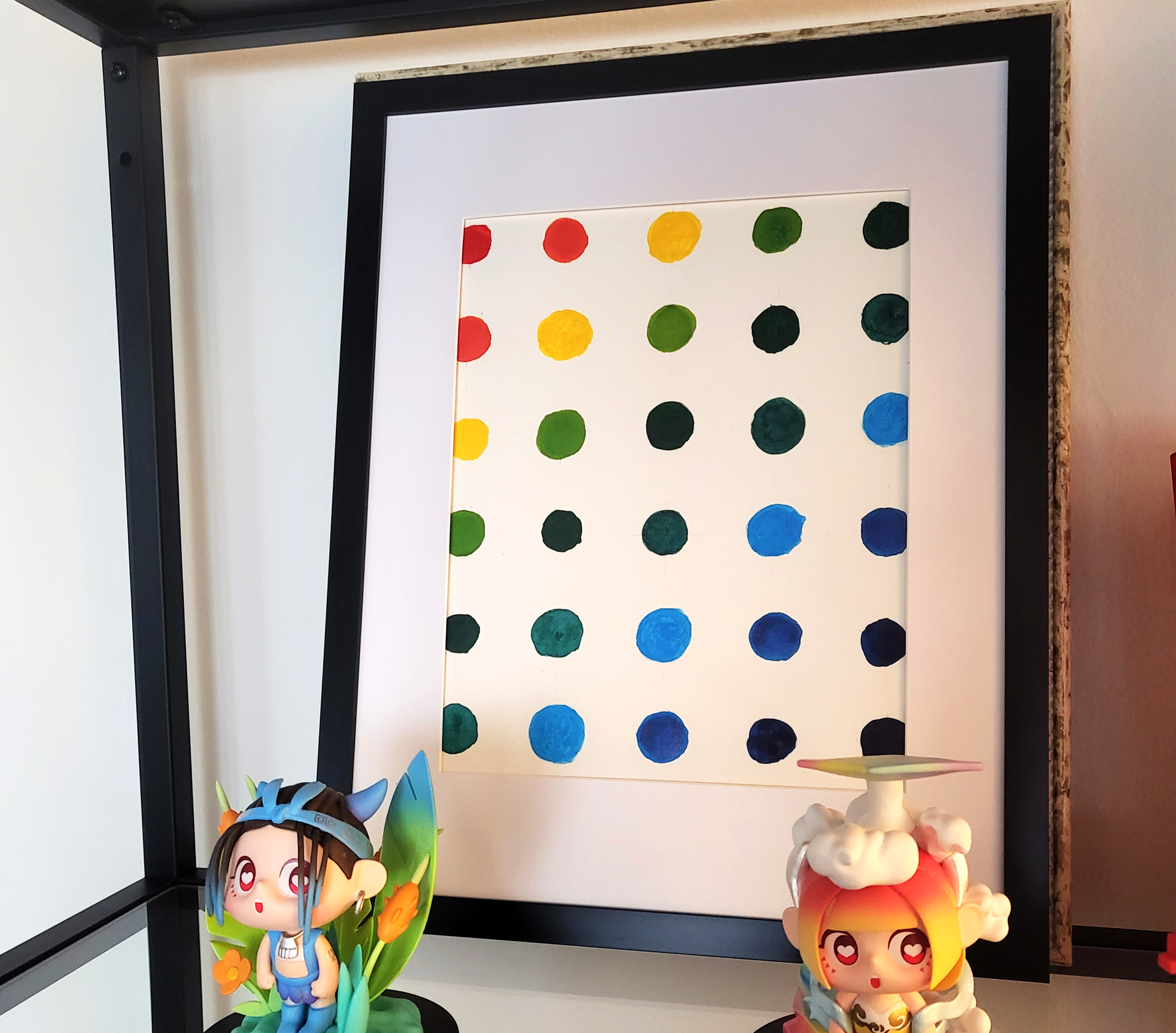 Easy Rainbow Abstract Art for Your Home