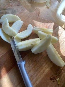 PREPPING THE APPLES