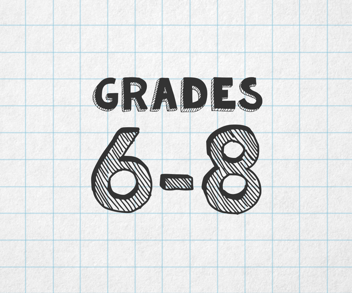 Grades 6-8: Middle School Age Projects